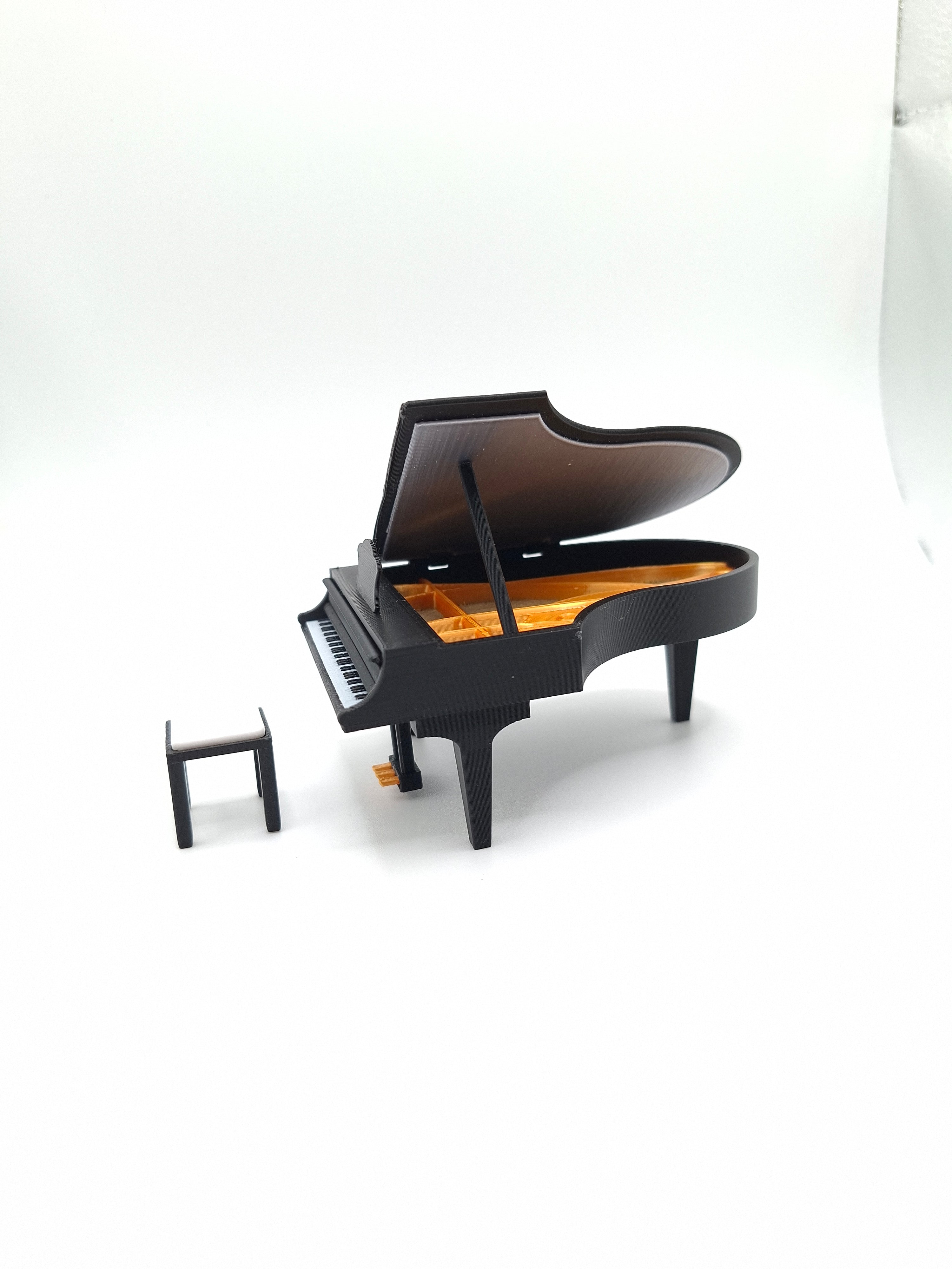 Miniatur Klavier Flügel Maßstab 1:24