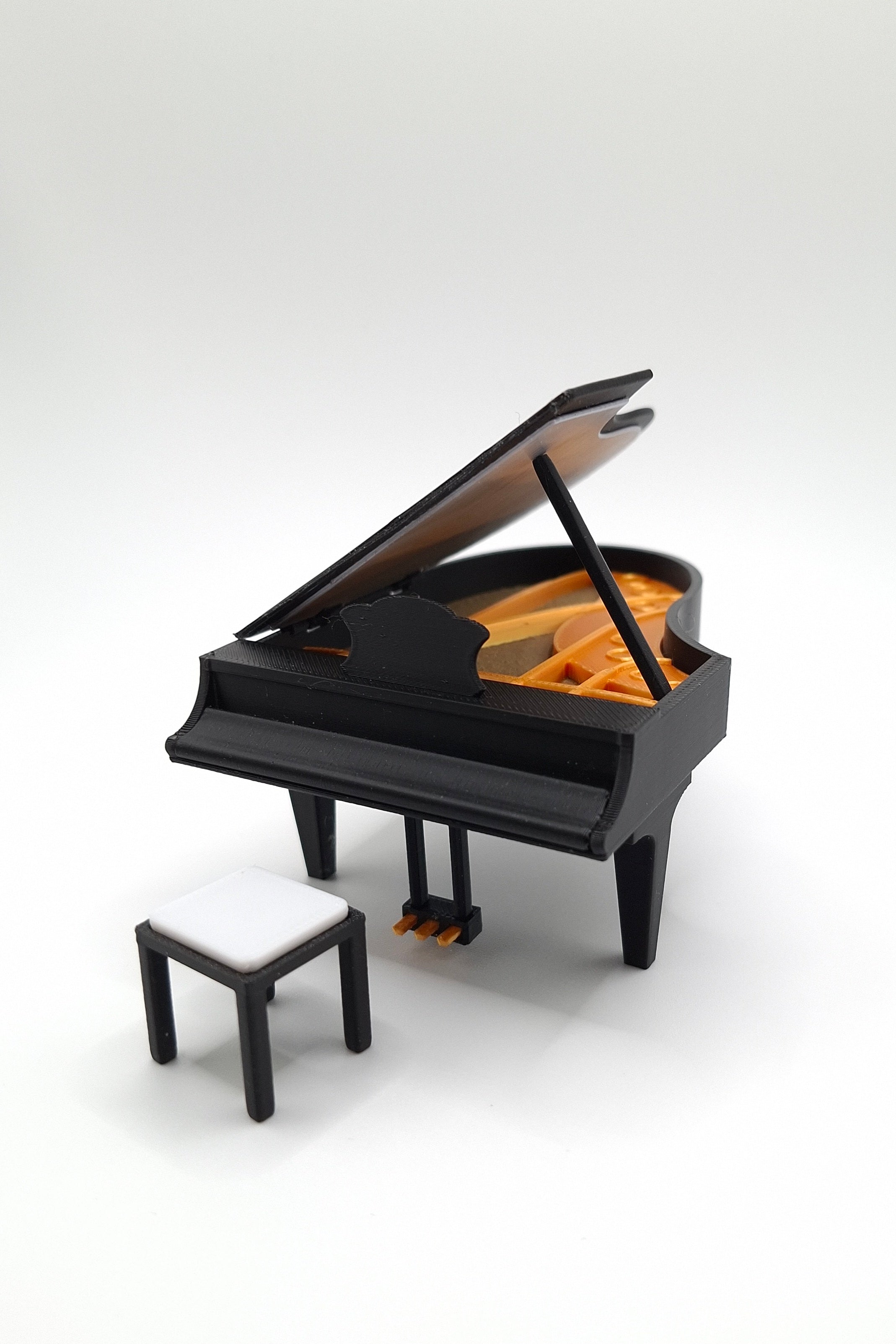 Miniatur Klavier Flügel Maßstab 1:24
