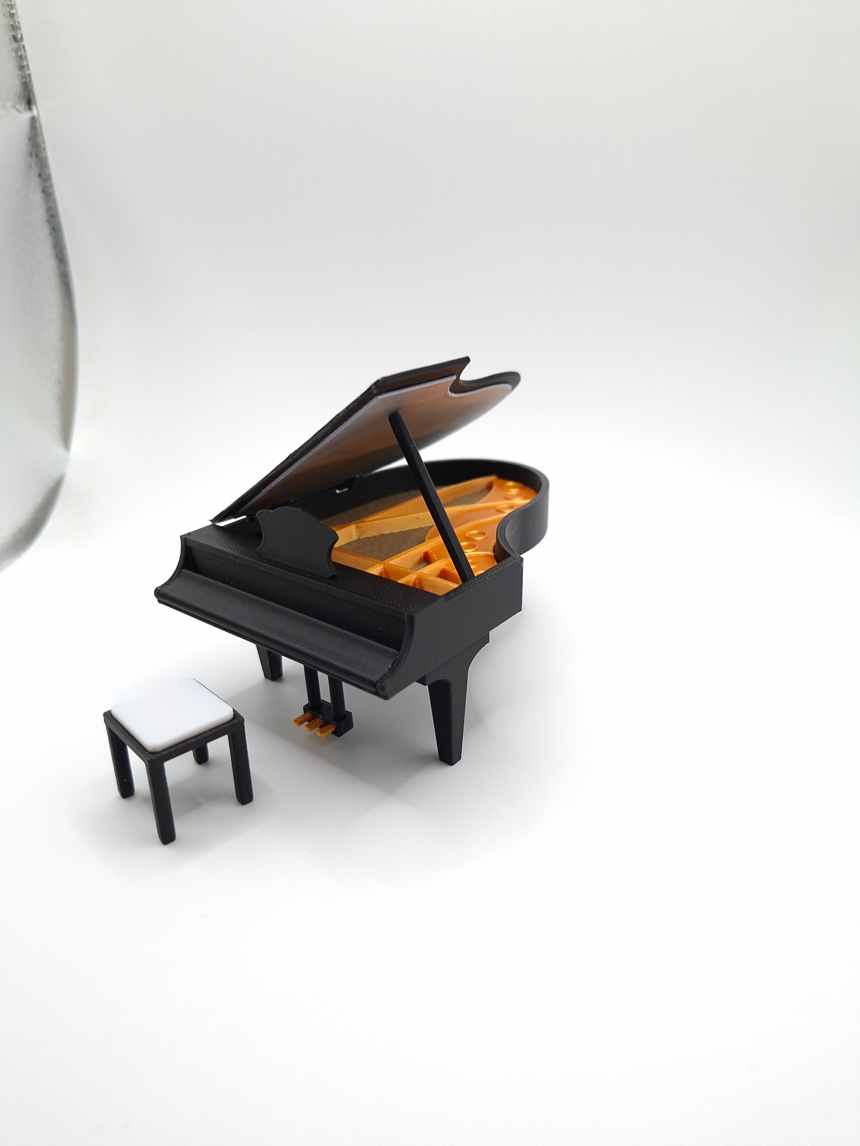Miniatur Klavier Flügel Maßstab 1:24