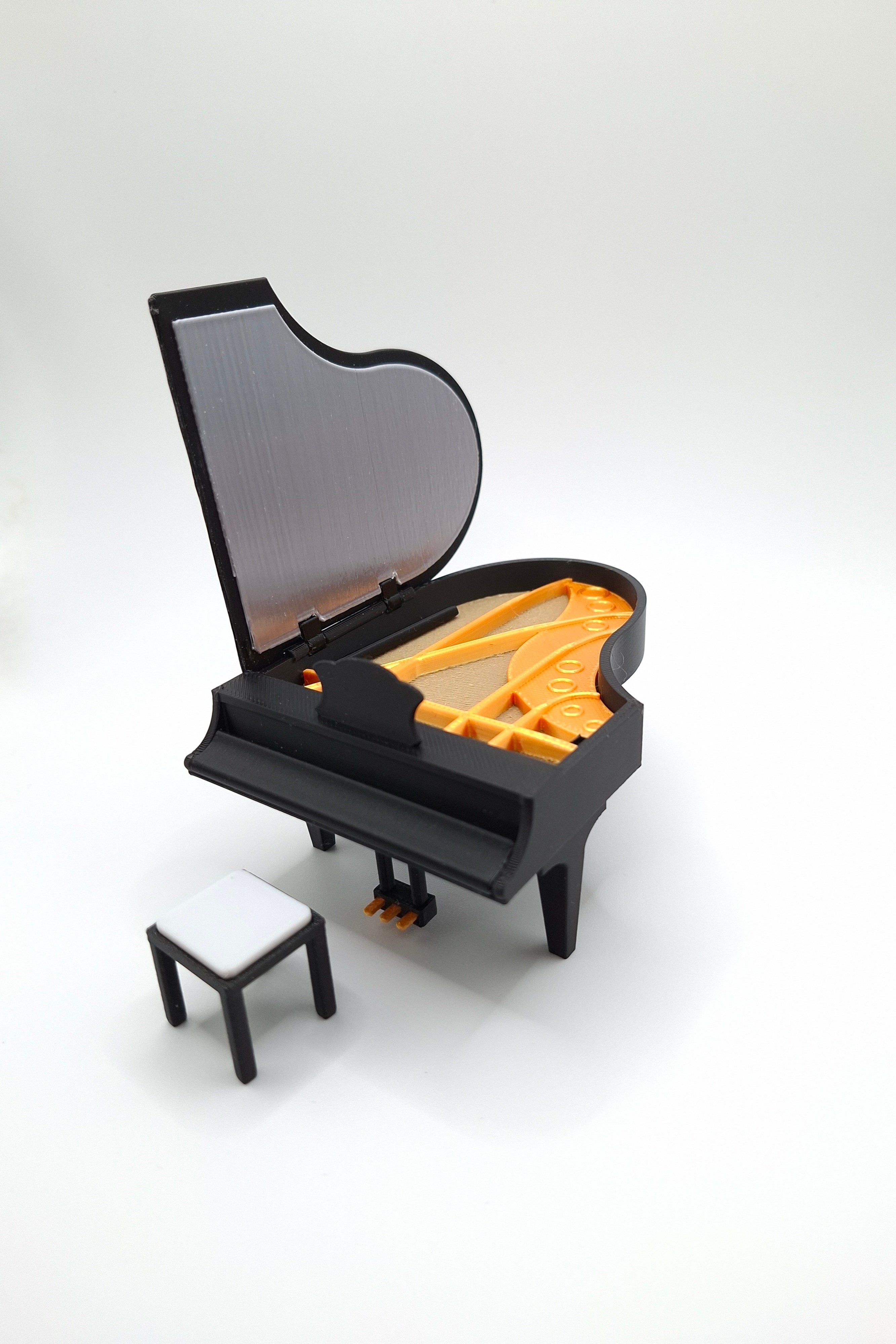 Miniatur Klavier Flügel Maßstab 1:24