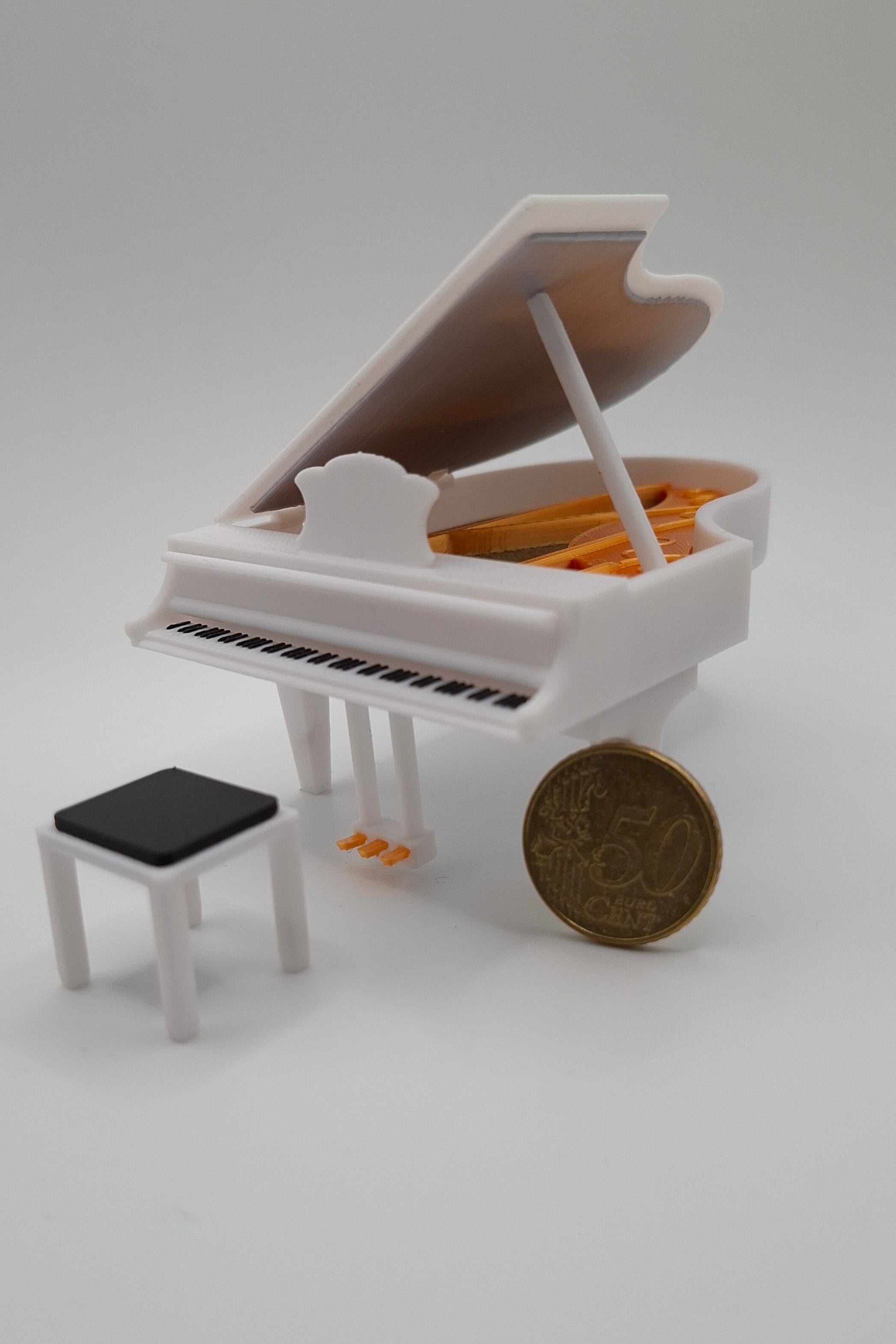 Miniatur Klavier Flügel Maßstab 1:24