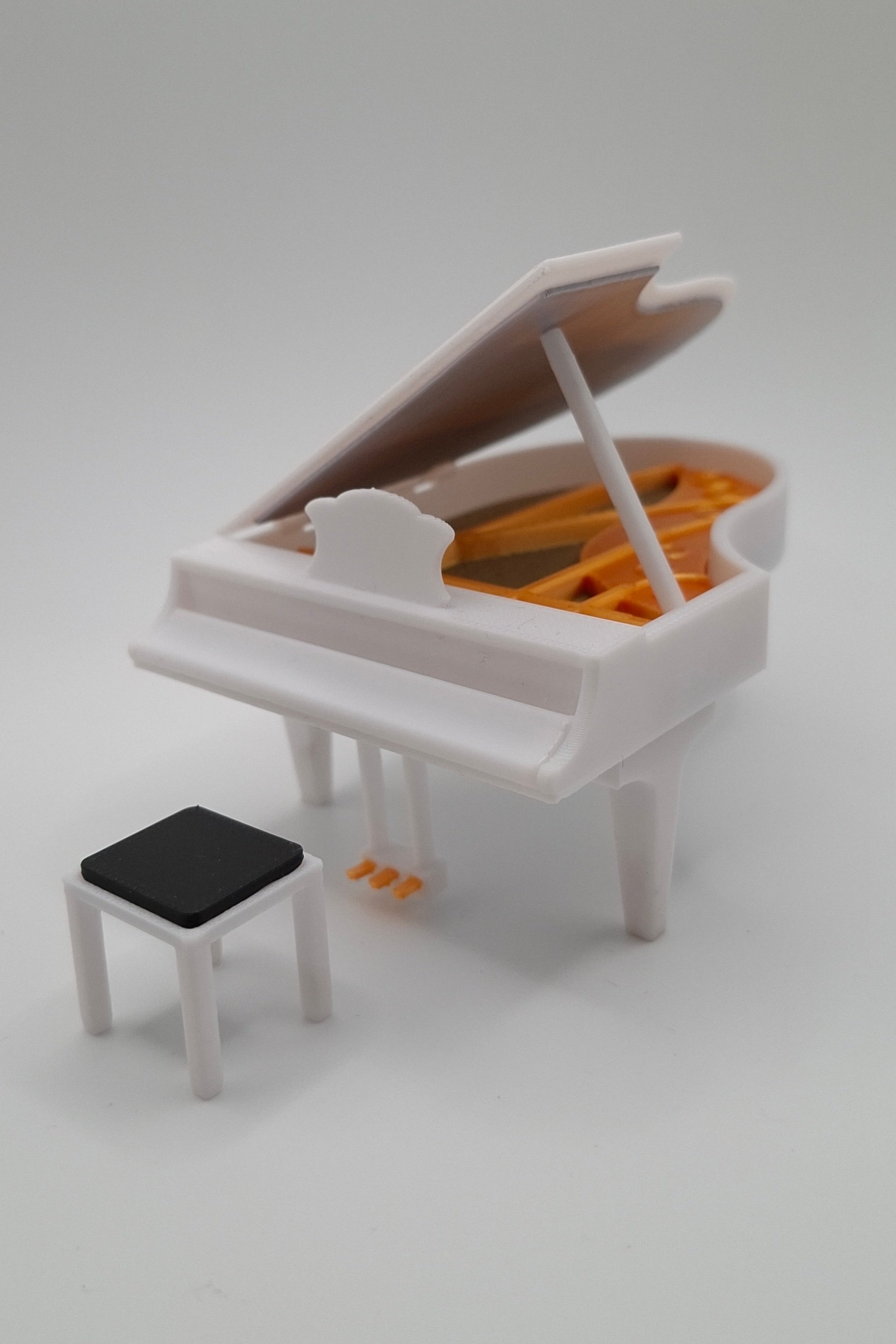 Miniatur Klavier Flügel Maßstab 1:24