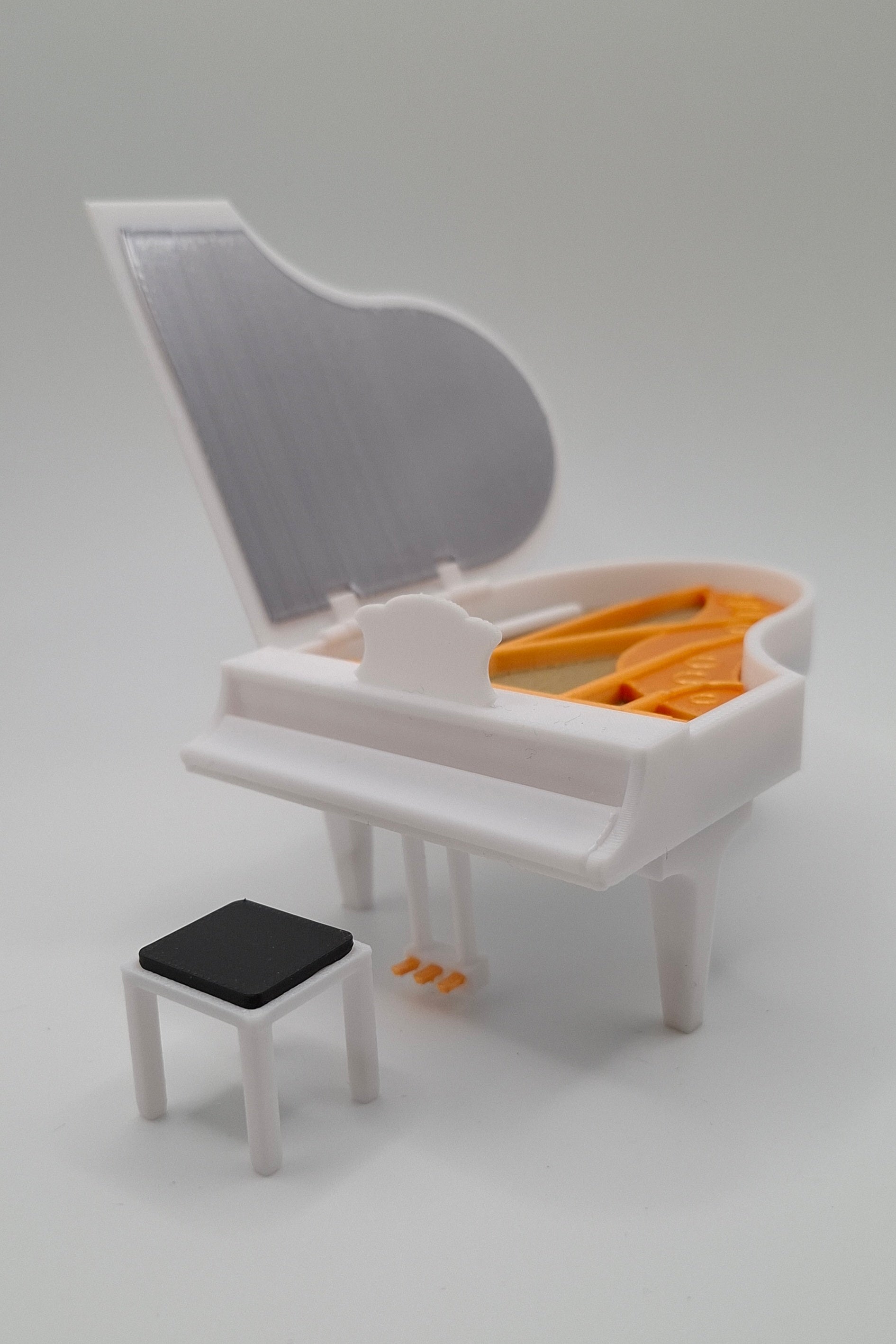 Miniatur Klavier Flügel Maßstab 1:24