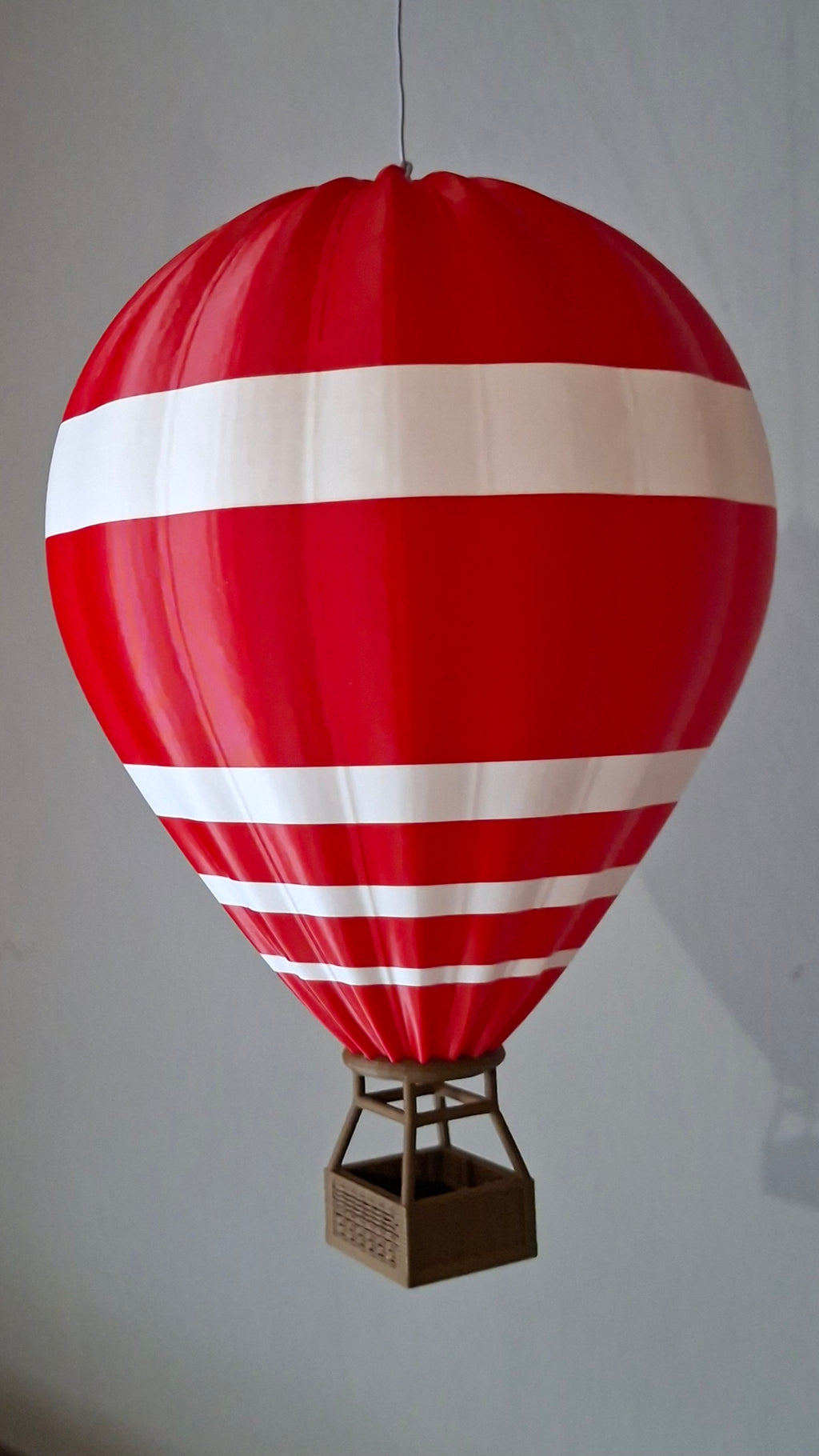 Heißluftballon Maßstab 1:87 3D-Gedruckt, Höhe 22cm