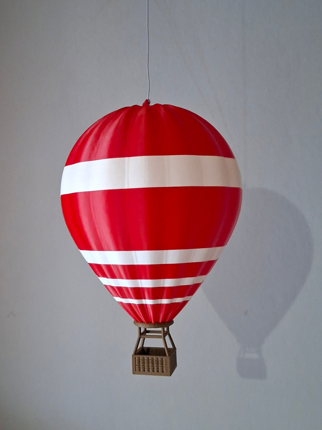 Heißluftballon Maßstab 1:87 3D-Gedruckt, Höhe 22cm