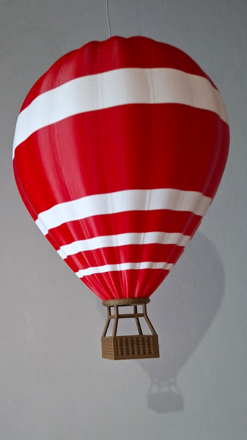 Heißluftballon Maßstab 1:87 3D-Gedruckt, Höhe 22cm