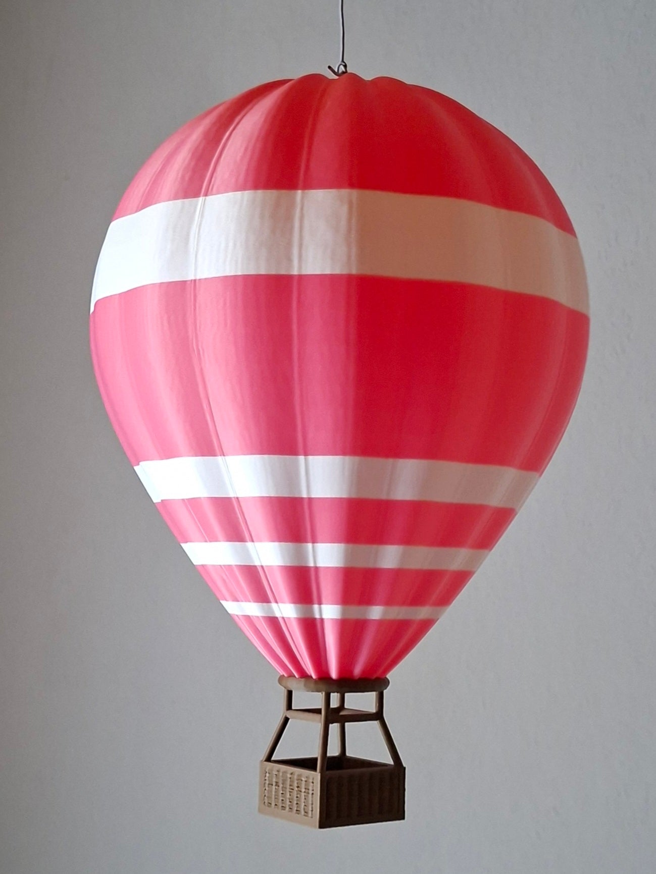 Heißluftballon Maßstab 1:87 3D-Gedruckt, Höhe 22cm